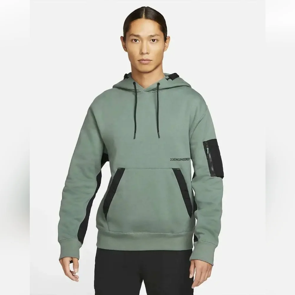 (Set) Jordan Mens 23 Engineered Fleece Pullover Hoodie & Fleece Pants